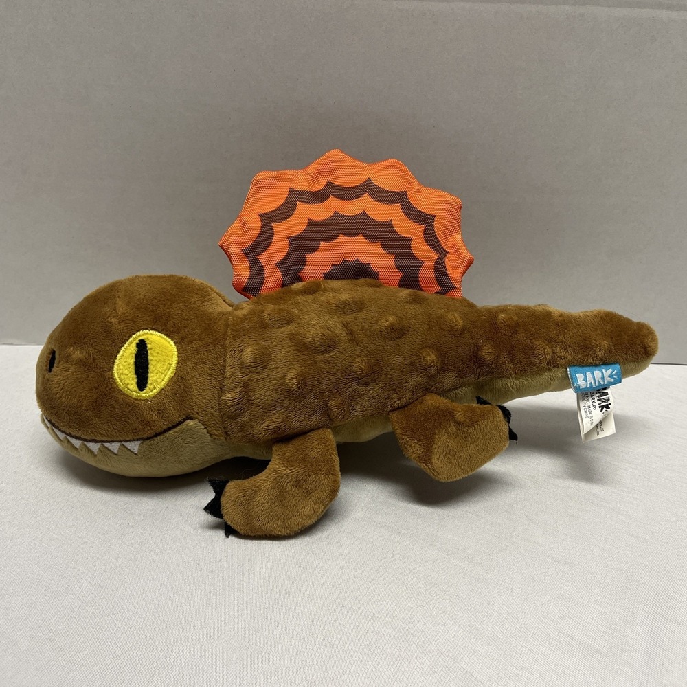 BARK BOX JURASSIC WORLD DOMINION DIMTRODON DINOSAUR 2022 MEDIUM /‎ LARGE DOG TOY